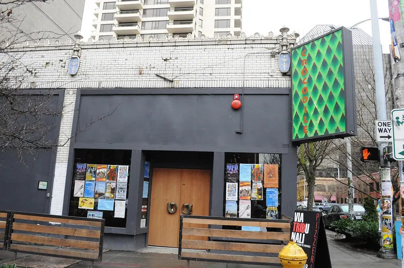 The Crocodile club on Second Avenue in Belltown, Seattle.