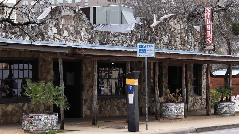 Stubb's Bar-B-Q in Austin, a barbecue place with an outdoor music stage.